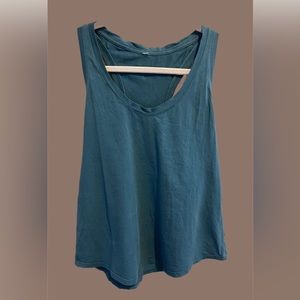 Blue Lululemon Tank